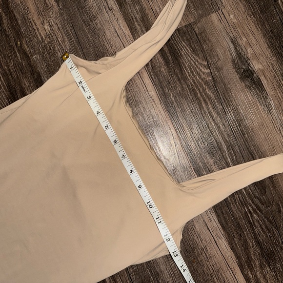Solid Nude Tan Scoop Neck Tank Dress size XS - Picture 7 of 8